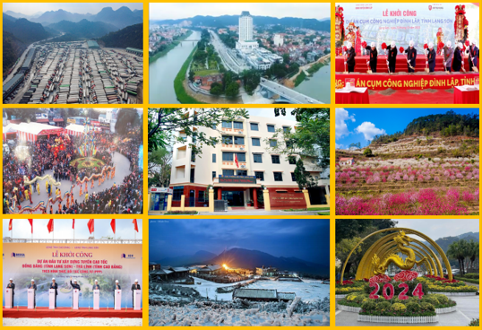 Infographic - Một số chỉ tiêu kinh tế - xã hội tỉnh Lạng Sơn tháng 01 năm 2024