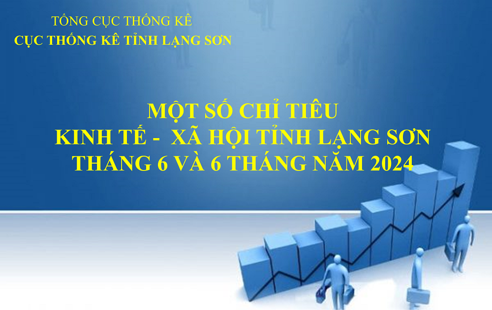 Infographic - Một số chỉ tiêu kinh tế - xã hội tỉnh Lạng Sơn tháng 6 và 6 tháng đầu năm 2024